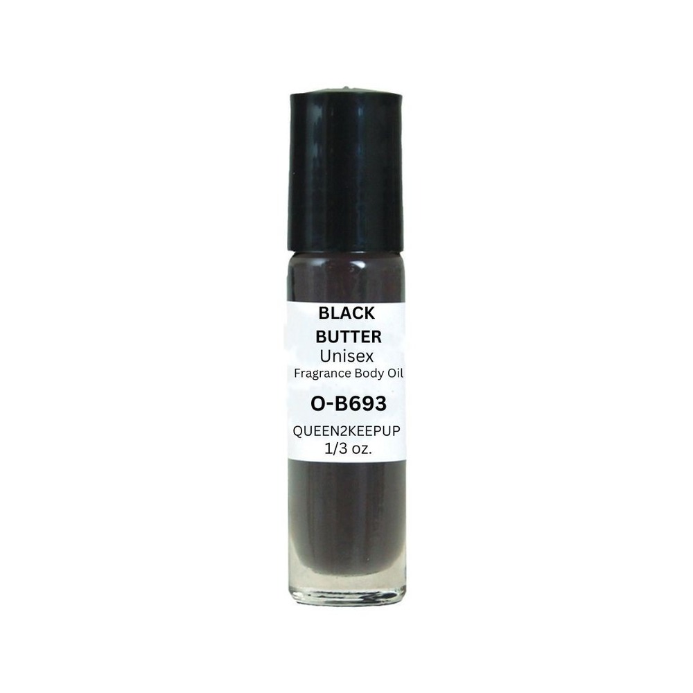 Black Butter (Unsiex) Body Oil 10 ml Fragrance Similar 1/3 oz Roll-On Scent